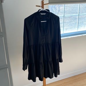 Amanda Uprichard NWOT black dress! XS